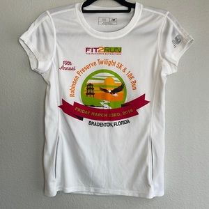 New Balance 5k 10k race tee NWOT